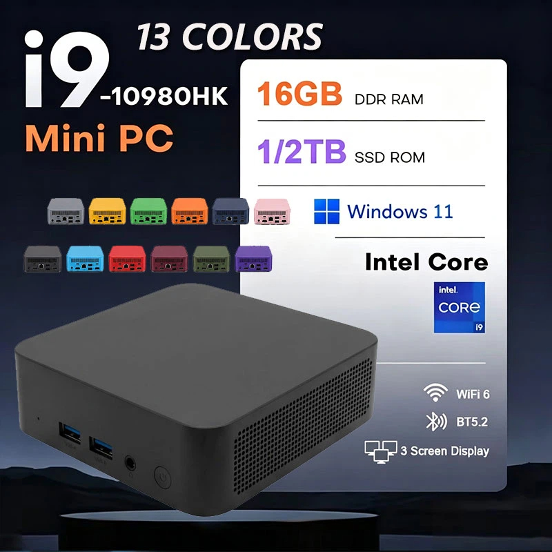 Retro Gaming Mini Pc - 2026 New Dual Mini PC Computer