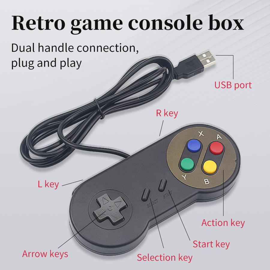 Retro Gaming With Raspberry Pi - Plug and Play USB Gamepad for
