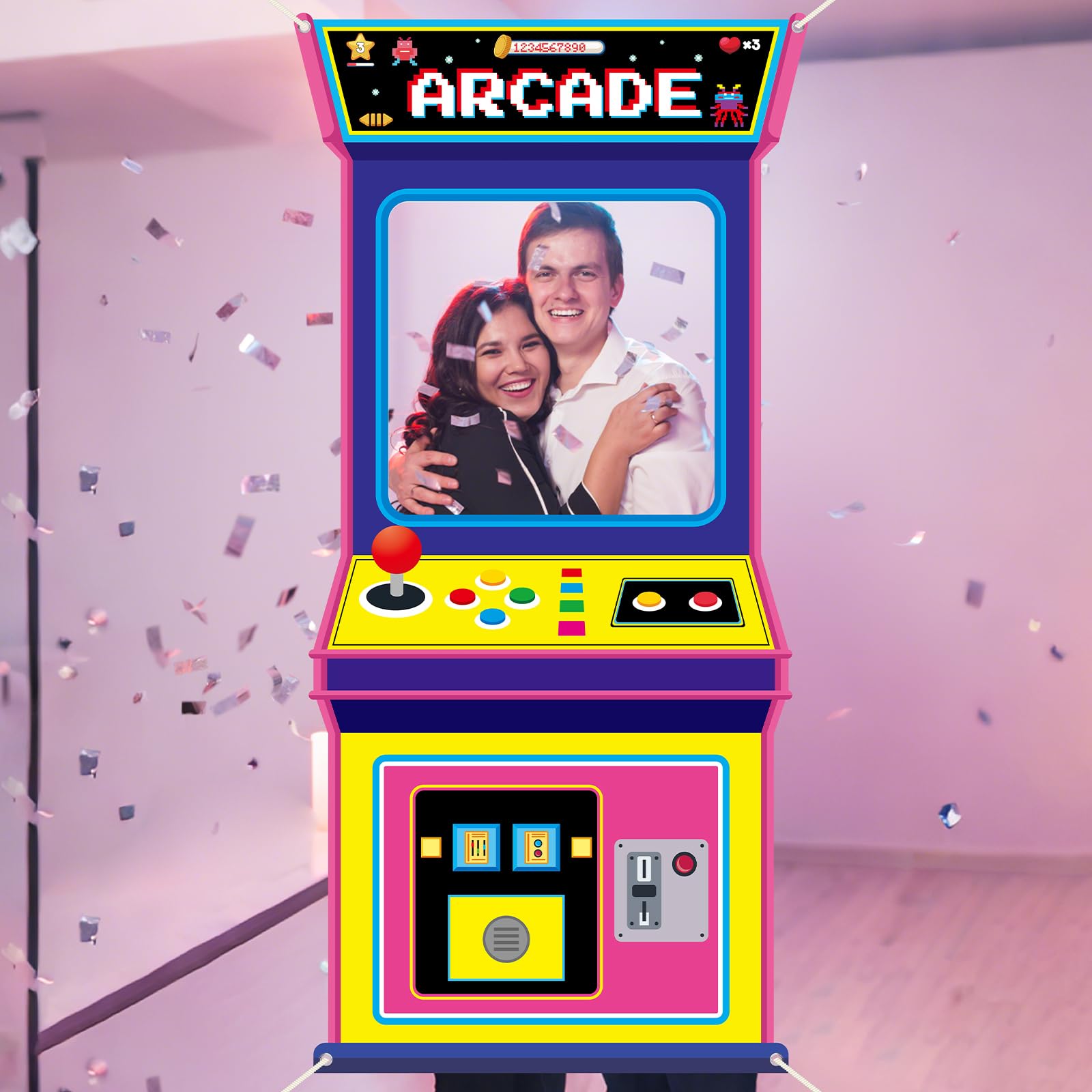Retro Video Gaming Fabric Arca - Retro Gaming Decor review and price