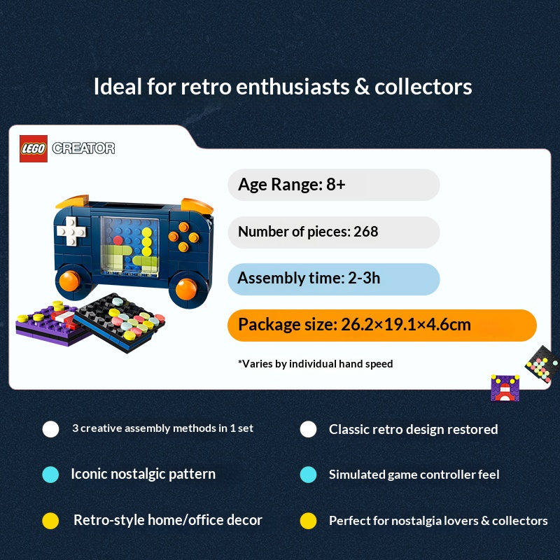 LEGO Creator 3in1 Building Blo - Game Retro Gaming review and price