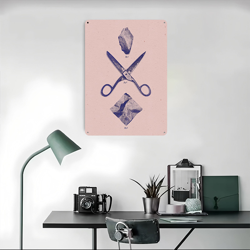 ROCK SCISSORS PAPER Poster Cus - Retro Gaming Wallpaper review and price
