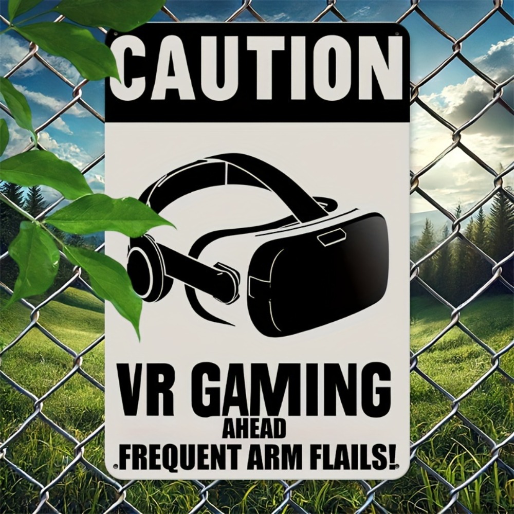 1PC Caution VR Gaming Metal Ti - Retro Gaming In Vr review and price