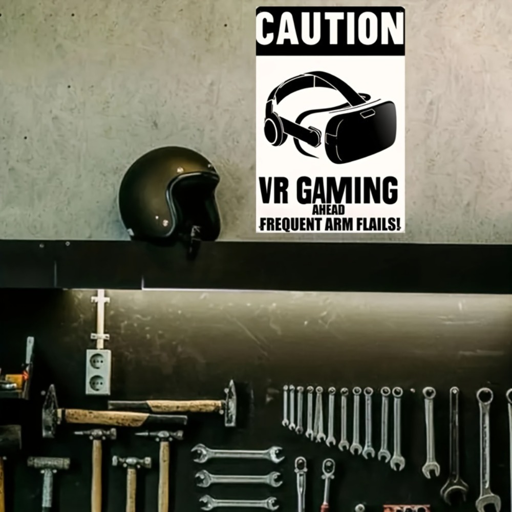 1PC Caution VR Gaming Metal Ti - Retro Gaming In Vr review and price