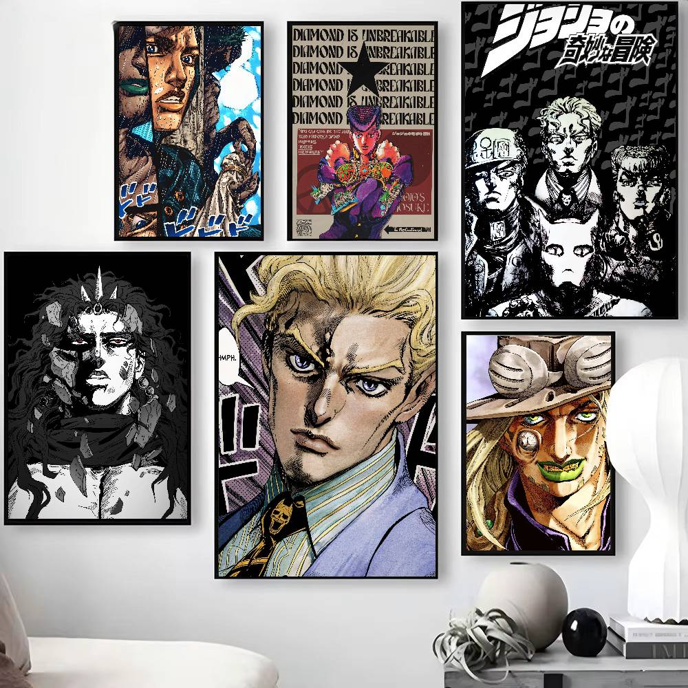 Popular Manga JoJo B-BizarreS  - Retro Gaming Wallpaper review and price