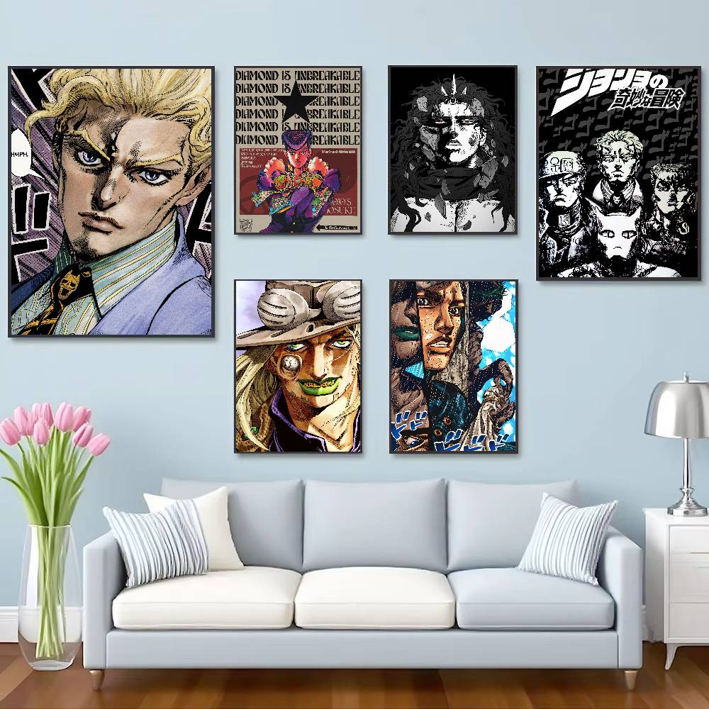 Popular Manga JoJo B-BizarreS  - Retro Gaming Wallpaper review and price