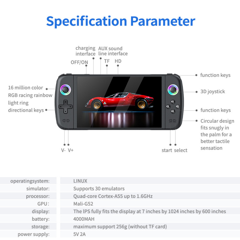 New M27 Large Screen Handheld  - Retro Gaming Devices review and price