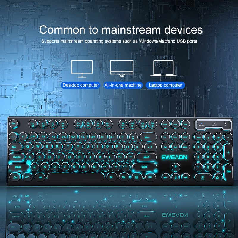EWEADN Typewriter Gaming Keybo - Retro Gaming For Windows review and price