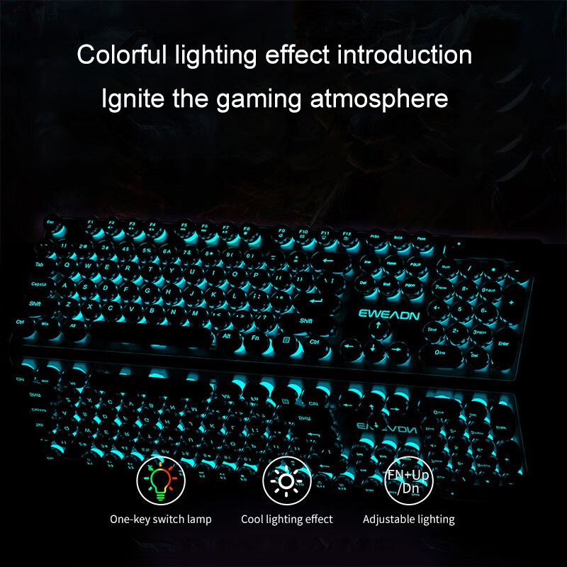 EWEADN Typewriter Gaming Keybo - Retro Gaming For Windows review and price