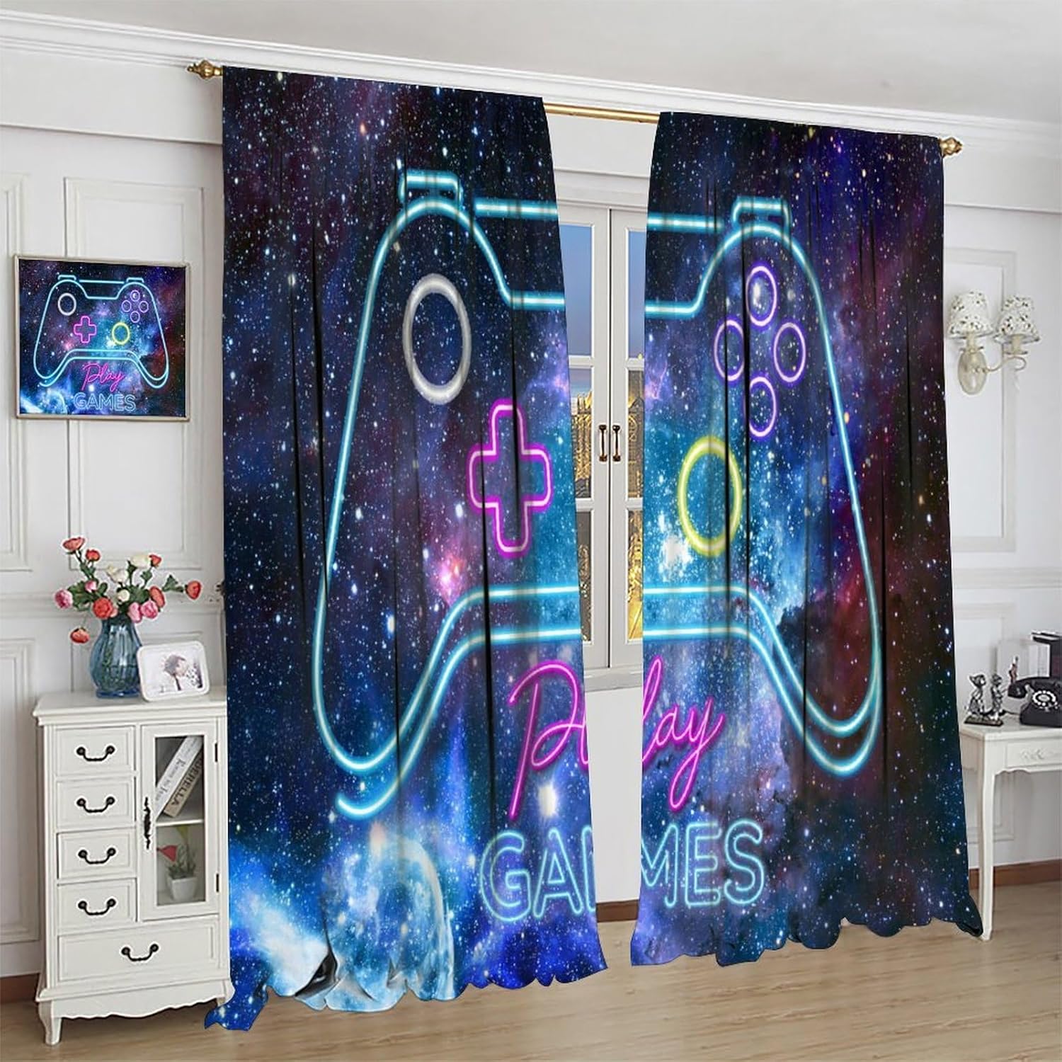 Gaming Blackout Curtains Retro - Retro Gaming Youtube review and price