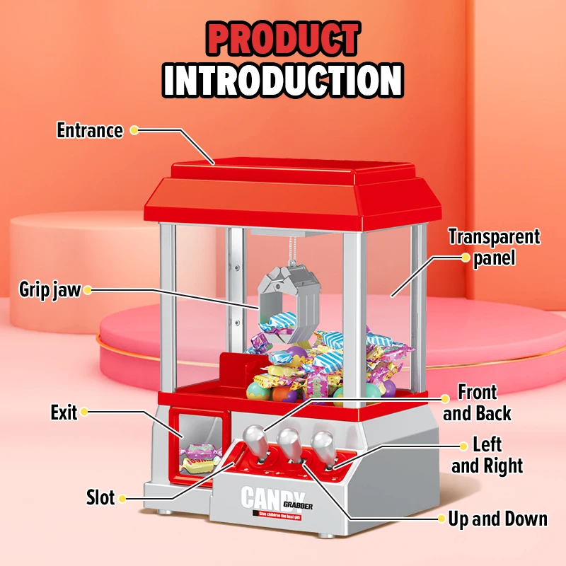 Claw Machine Electronic Candy  - Game Retro Gaming review and price