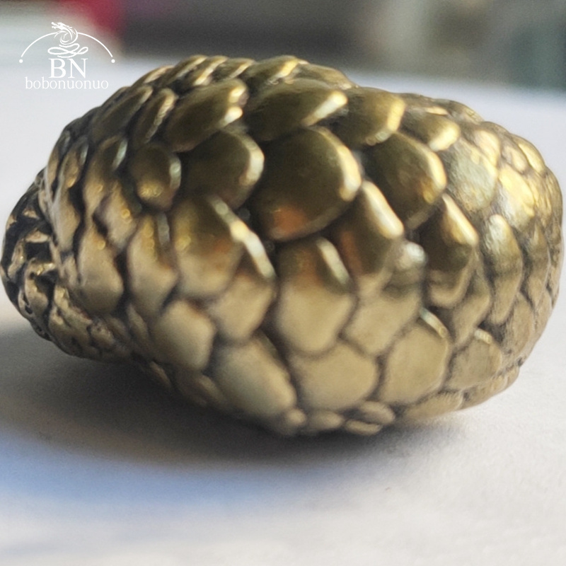 Solid Brass Spherical Pangolin - Retro Gaming Decor review and price