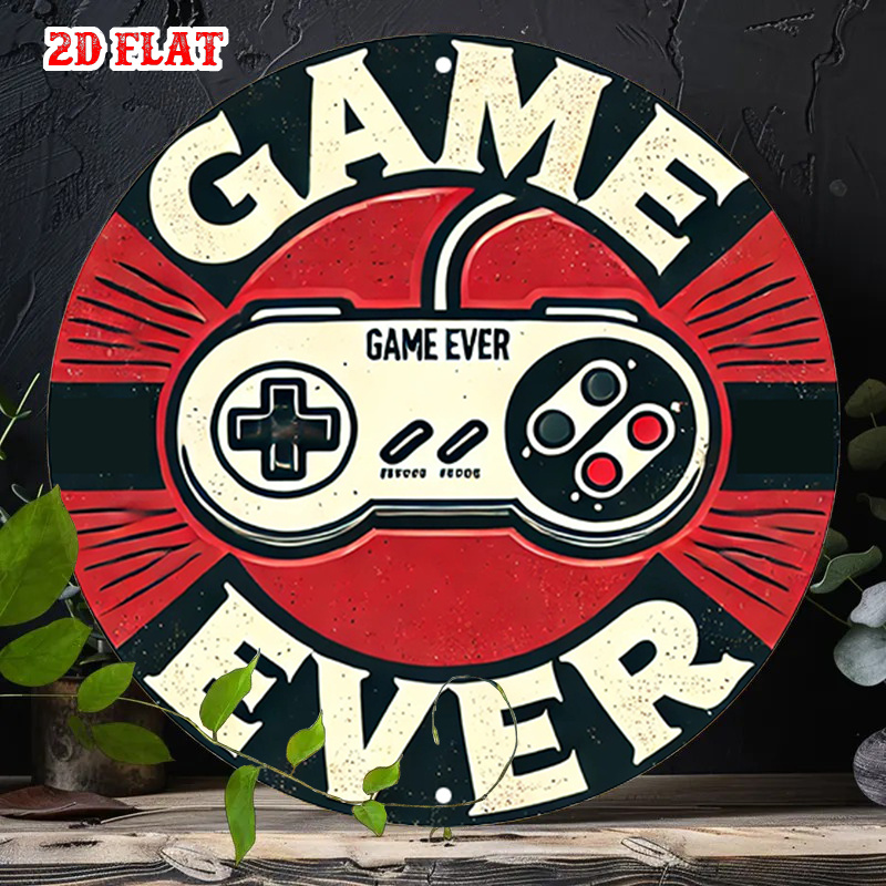 2D Flat 1pc Retro Gaming Round - Game Retro Gaming review and price