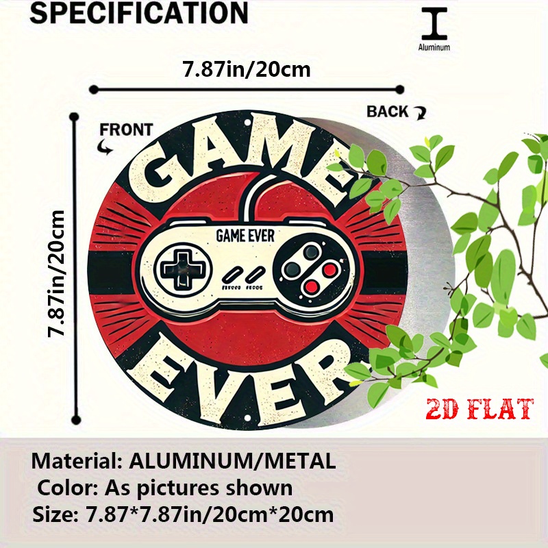 2D Flat 1pc Retro Gaming Round - Game Retro Gaming review and price
