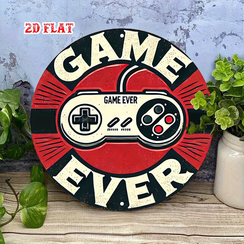 2D Flat 1pc Retro Gaming Round - Game Retro Gaming review and price