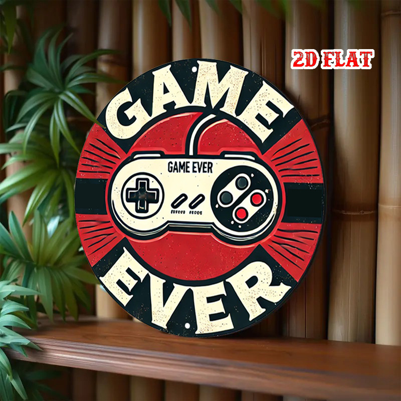 2D Flat 1pc Retro Gaming Round - Game Retro Gaming review and price