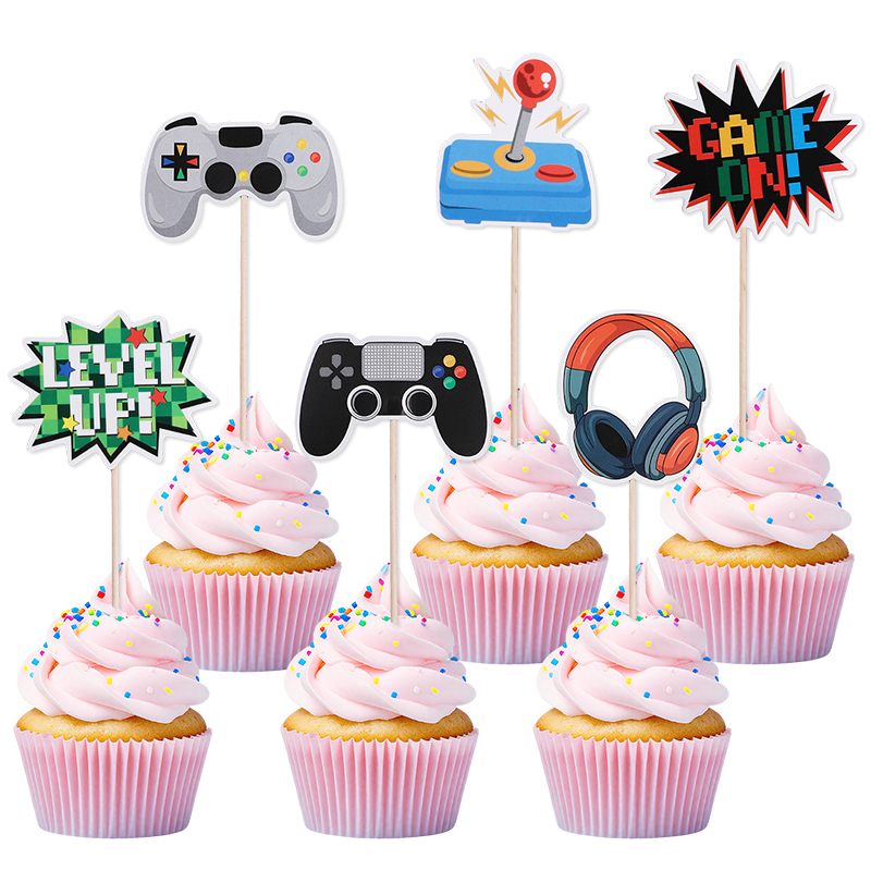 13Pcs Video Retro Game Cake To - Retro Gaming Decor review and price