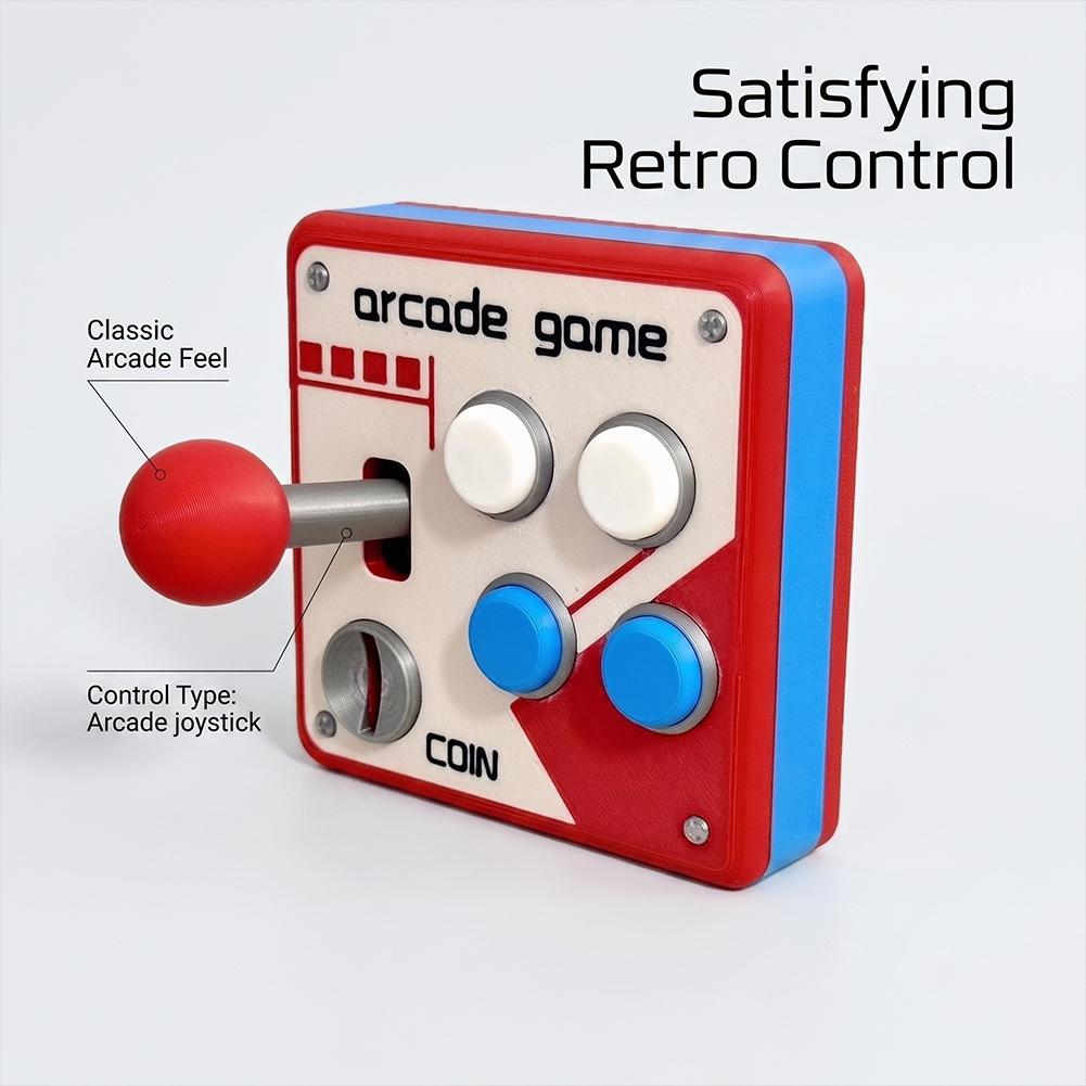 3D Printed Retro Arcade Switch - Retro Gaming Decor review and price