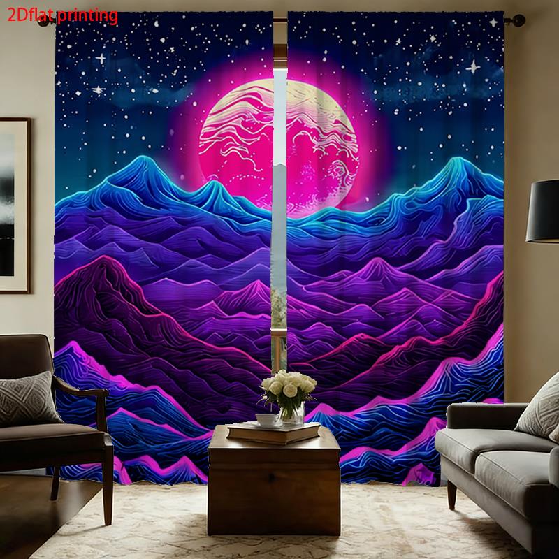 Synthwave Curtains, Neon Mount - Retro Gaming Youtube review and price