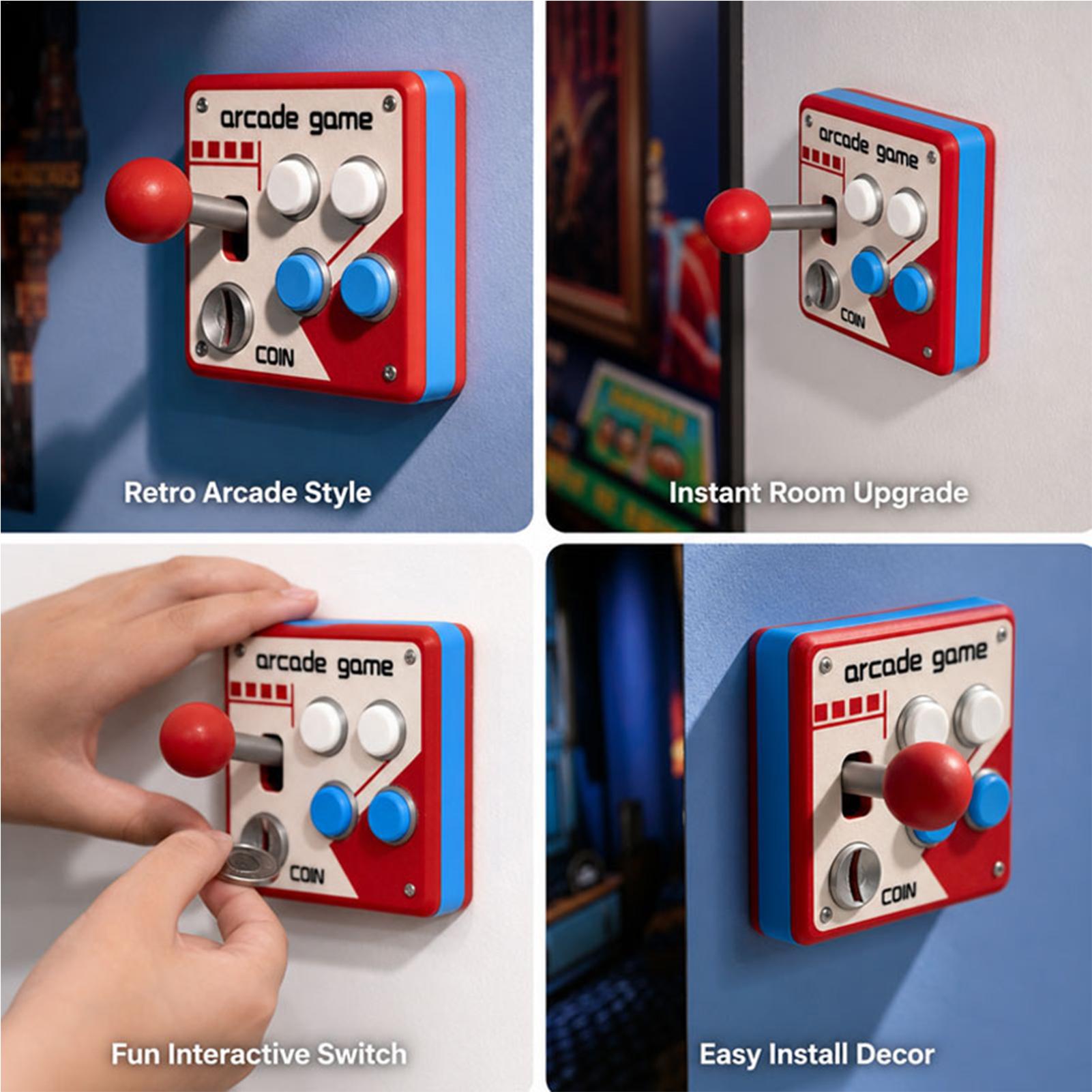 Creative Retro Arcade Game Lig - Retro Gaming Decor review and price