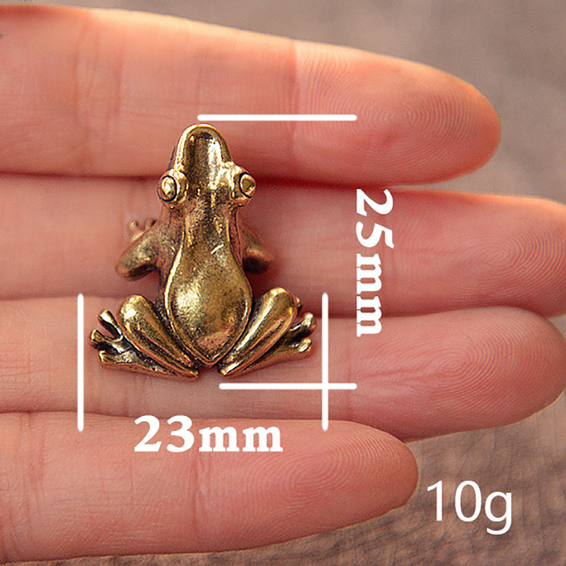 Retro Copper Small Cute Frog F - Retro Gaming Decor review and price