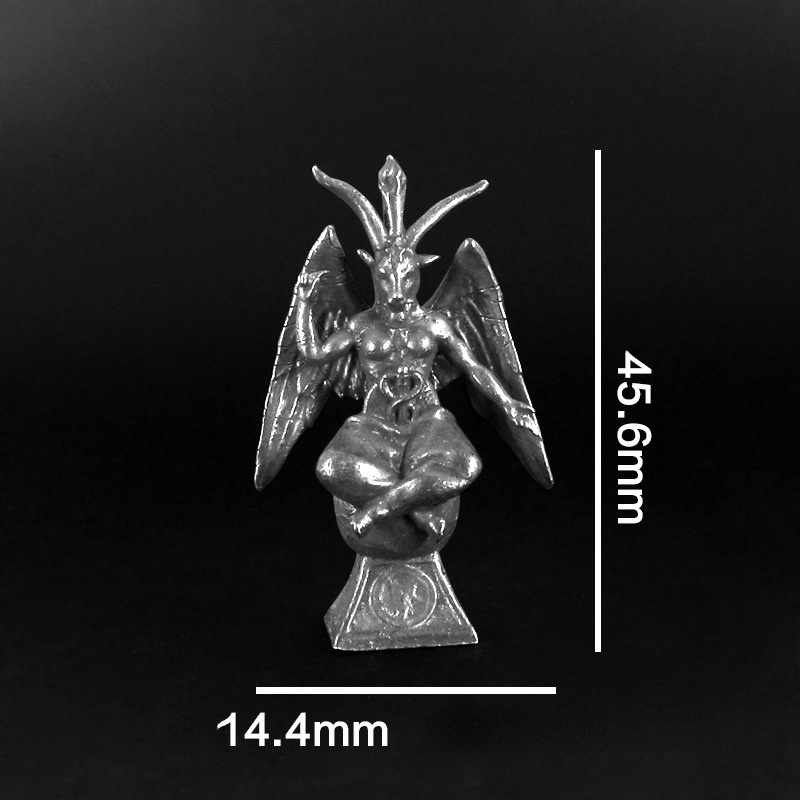 Retro Goat Statue Copper Mini  - Retro Gaming Decor review and price