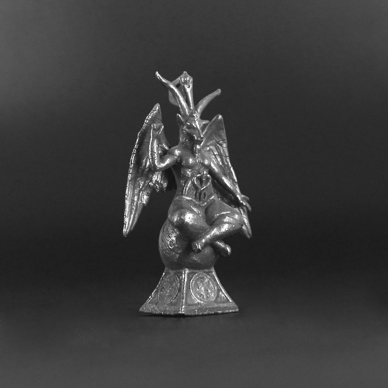 Retro Goat Statue Copper Mini  - Retro Gaming Decor review and price