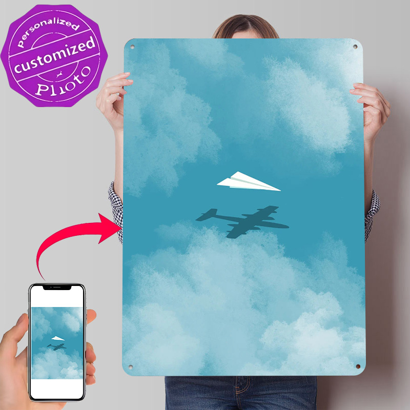 Paper Plane Printed Poster Cus - Retro Gaming Wallpaper review and price