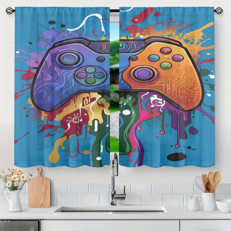 Retro Gaming Curtain Video Gam - Retro Gaming Youtube review and price