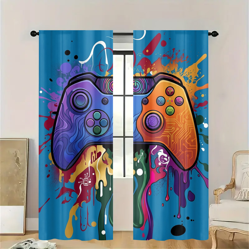 Retro Gaming Curtain Video Gam - Retro Gaming Youtube review and price