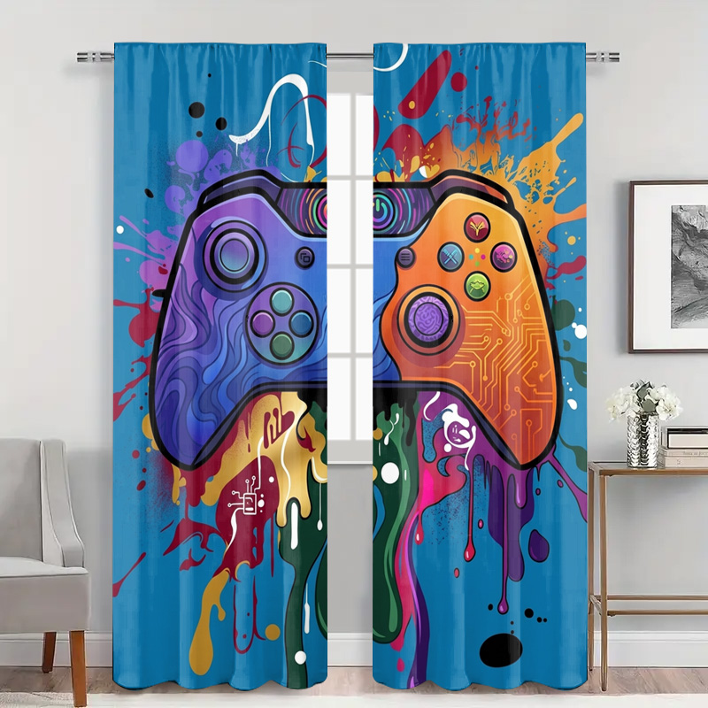 Retro Gaming Curtain Video Gam - Retro Gaming Youtube review and price